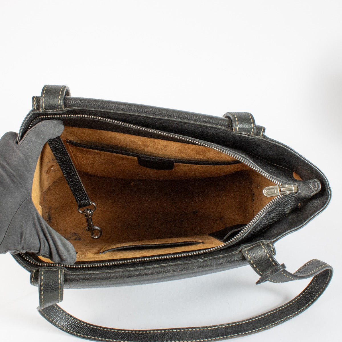 Authentic preloved Delvaux Black Tote Bag on Labellov.com