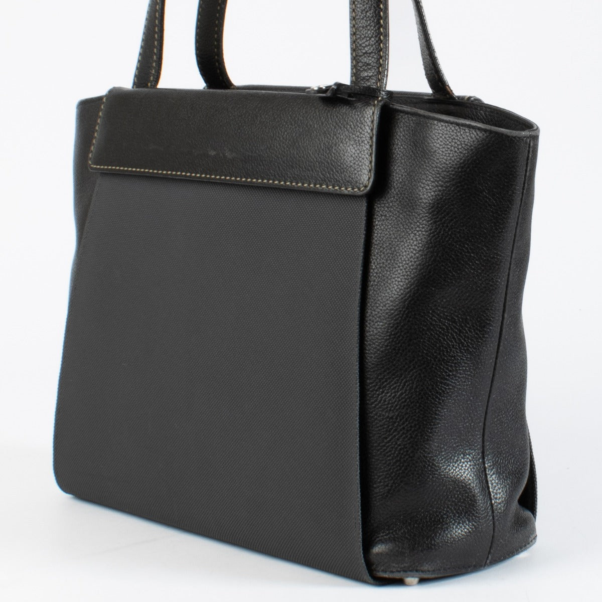 Authentic preloved Delvaux Black Tote Bag on Labellov.com