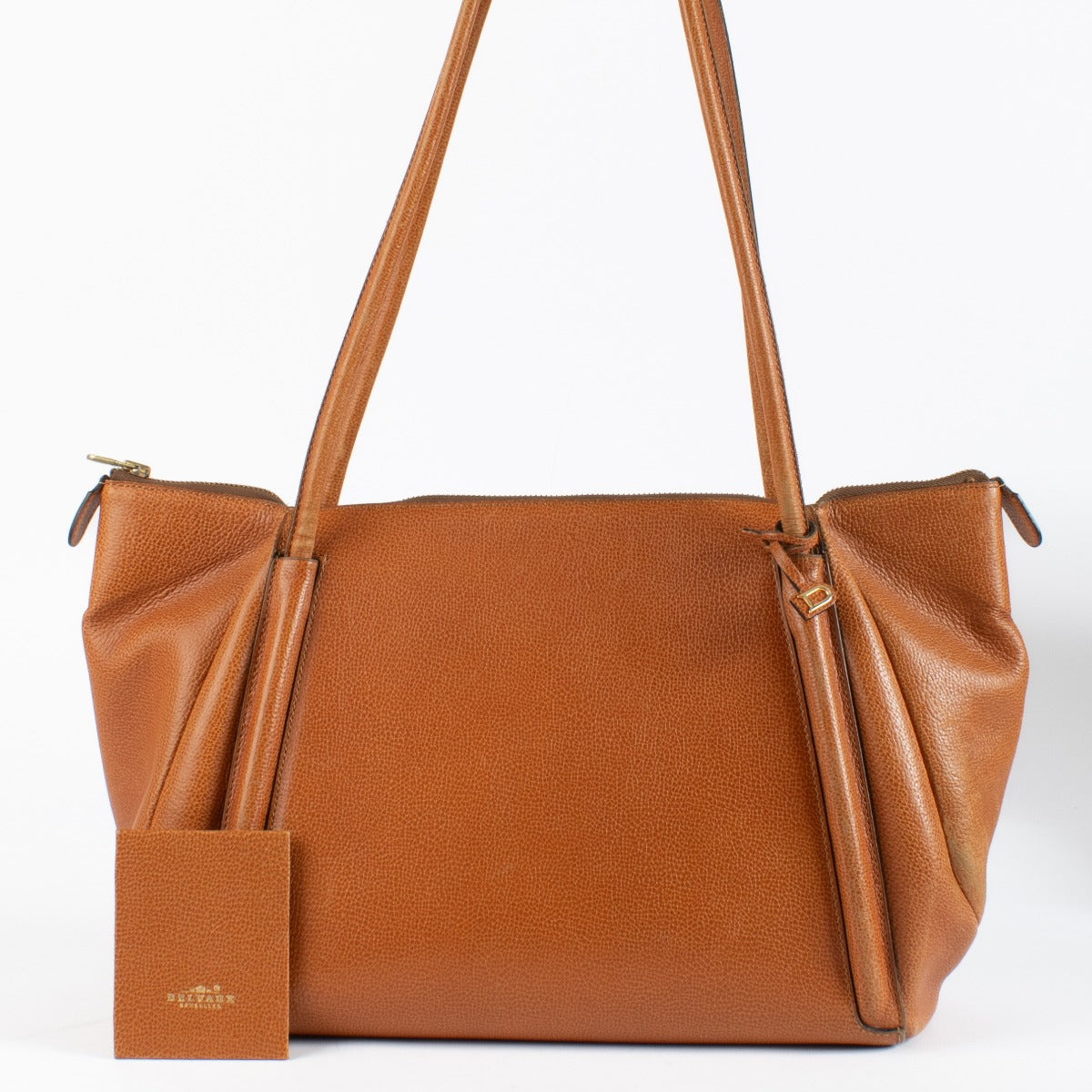 Authentic preloved Delvaux Cognac Shoulder Bag on Labellov.com