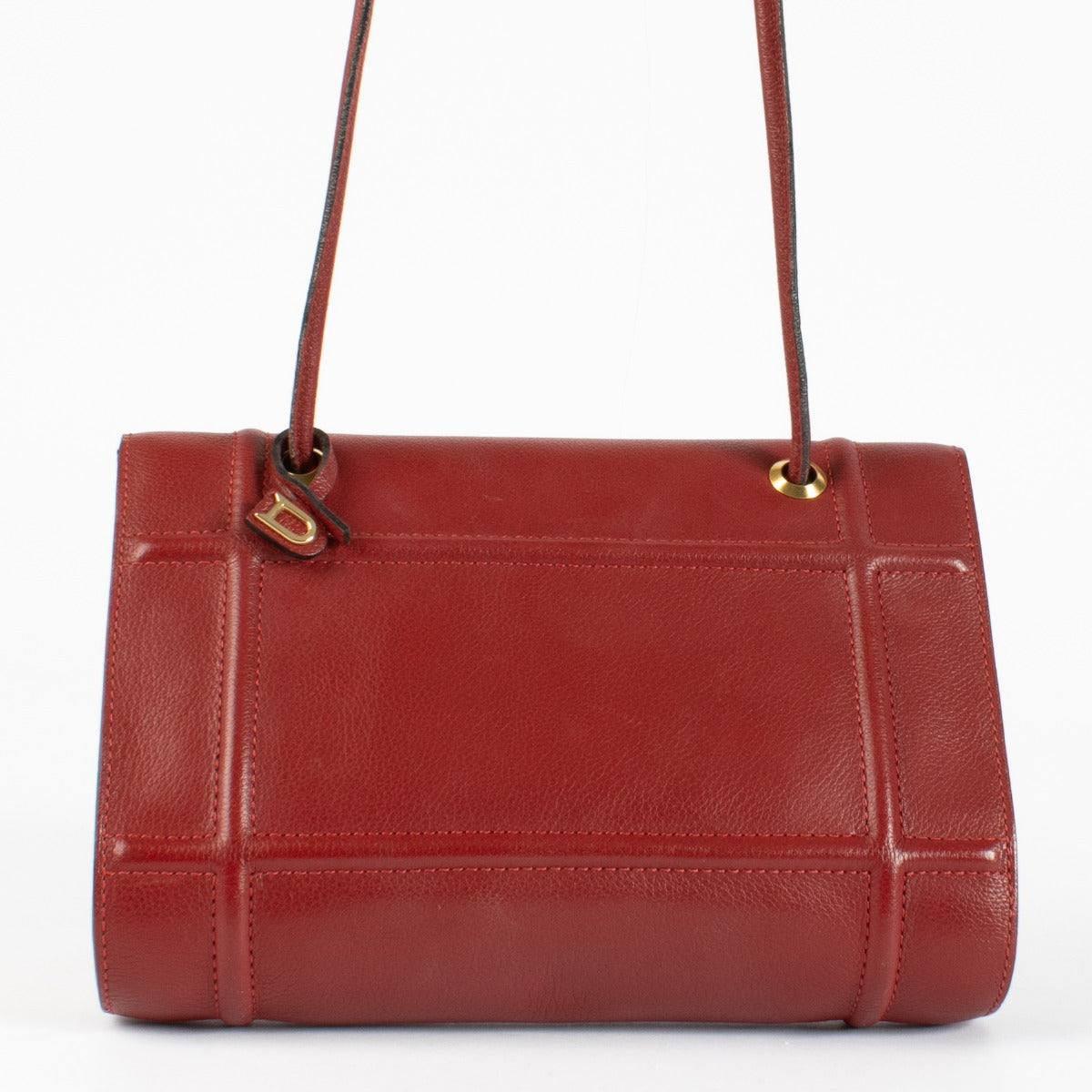 Authentic pre-loved Delvaux Rosso Canter Amour Bag on Labellov.com
