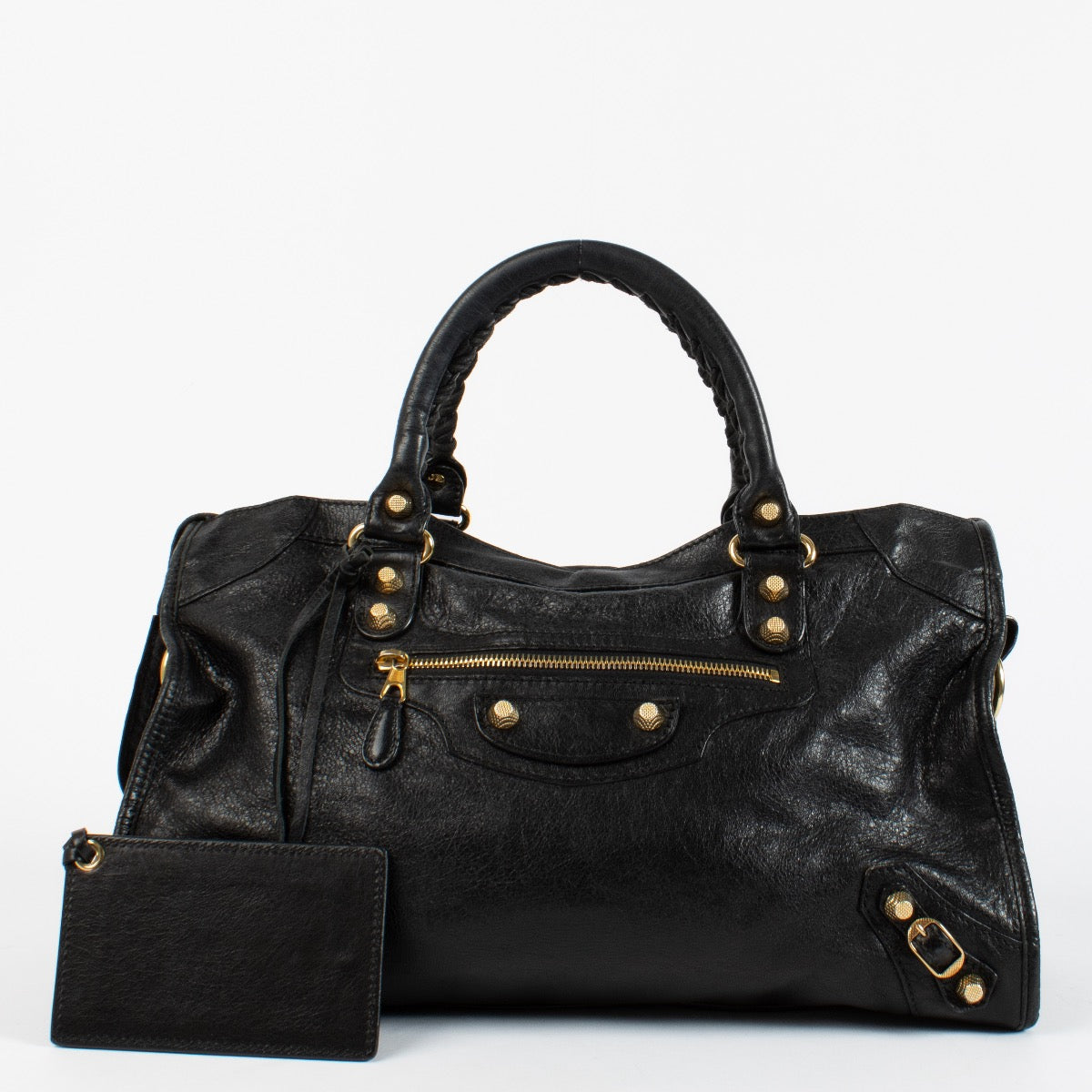 Authentic preloved Balenciaga Black Medium City Bag on Labellov.com