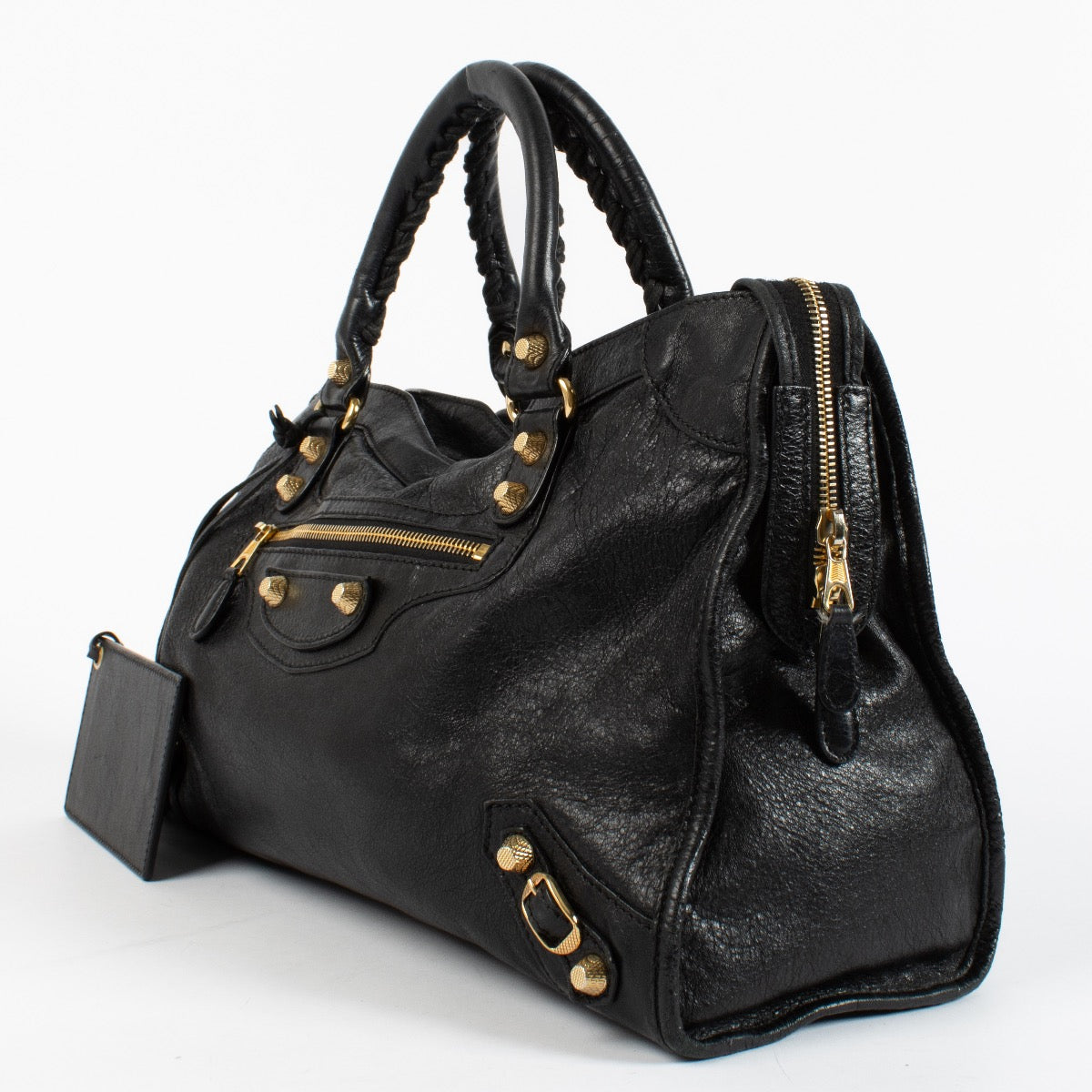 Authentic preloved Balenciaga Black Medium City Bag on Labellov.com