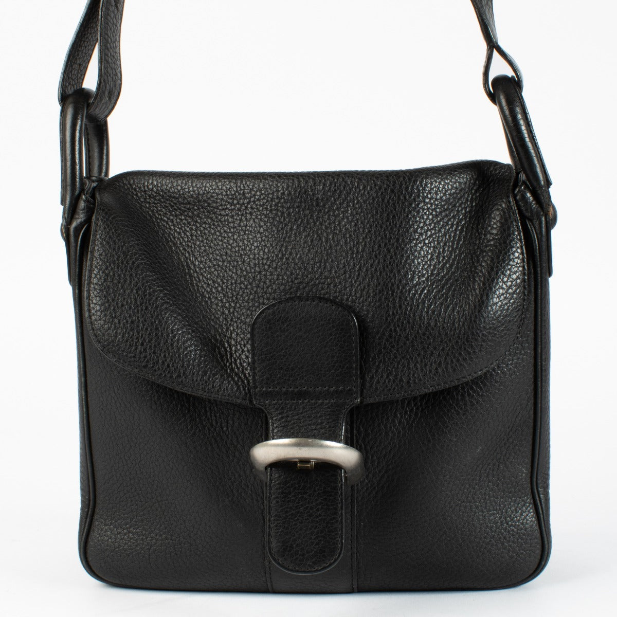 Delvaux Black Brillant Baudrier Bag