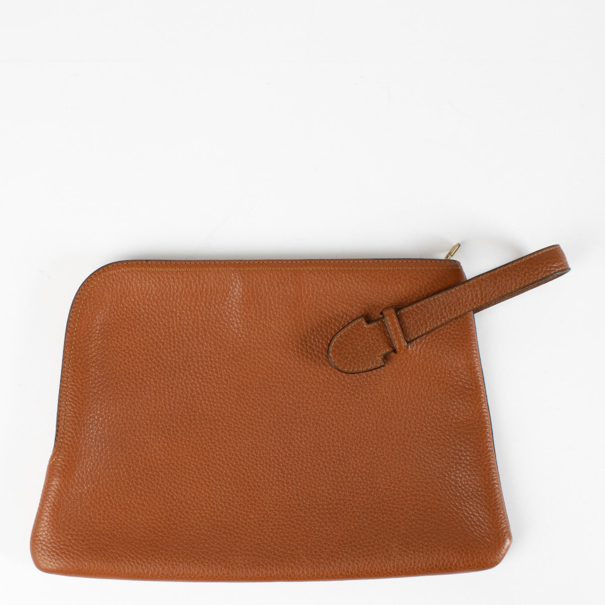 Pochette Delvaux Camel