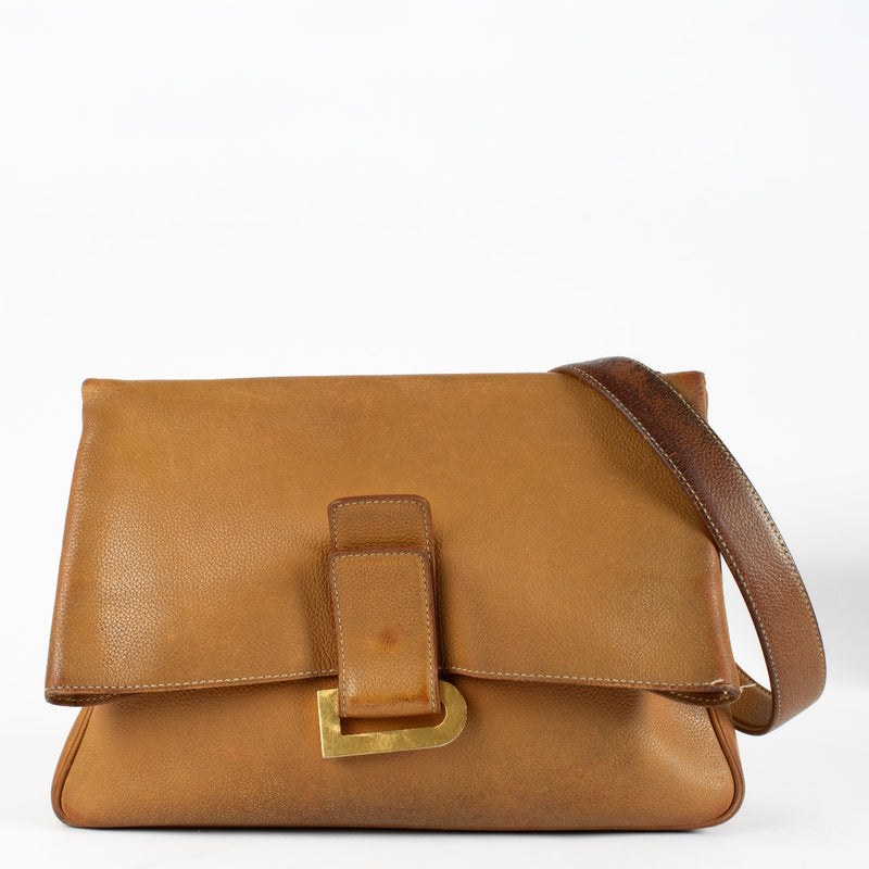 Delvaux Camel Relais Bag