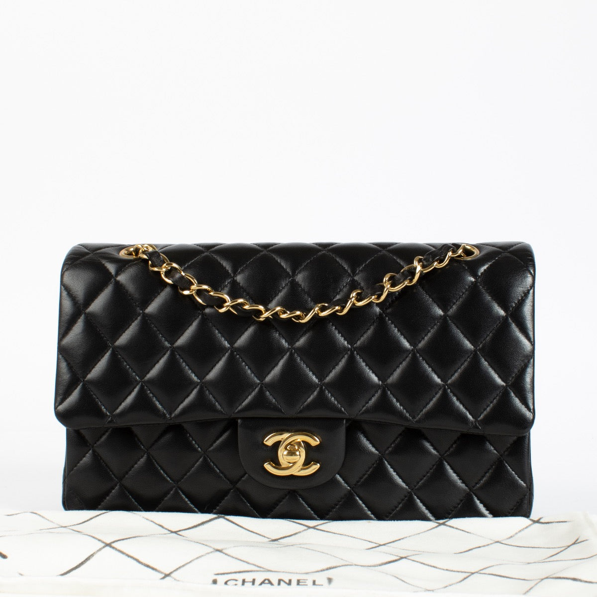 authentic preloved Chanel Medium Classic 11.12 Flap Bag on Labellov.com