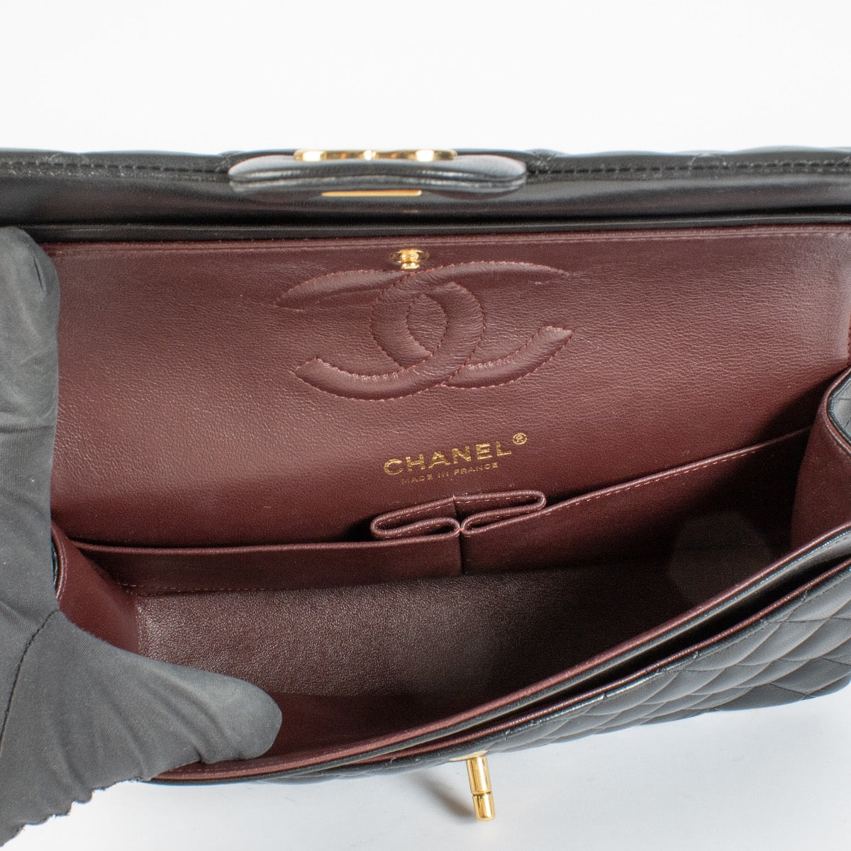 authentic preloved Chanel Medium Classic 11.12 Flap Bag on Labellov.com