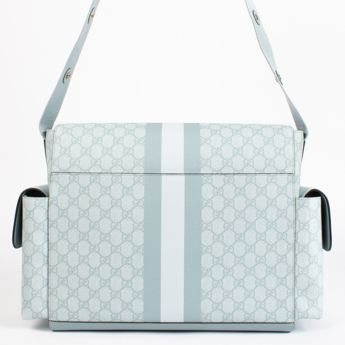 Sac à langer Ophidia GG Gucci bleu poudré