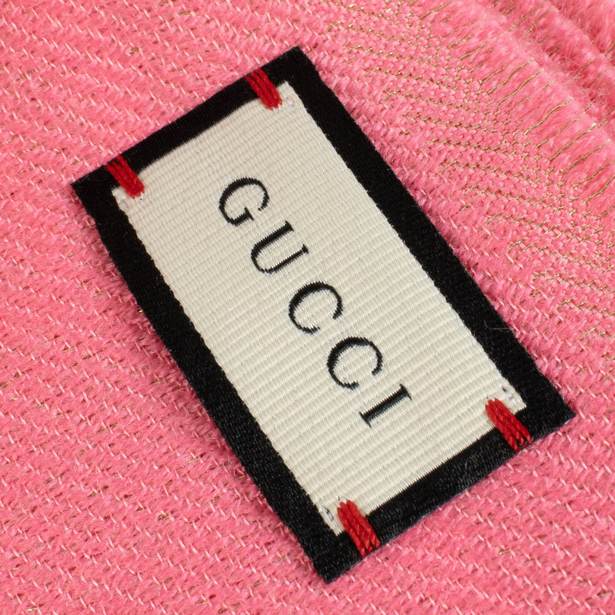 Authentic pre-loved Gucci Hot Pink GG Monogram Scarf on Labellov.com