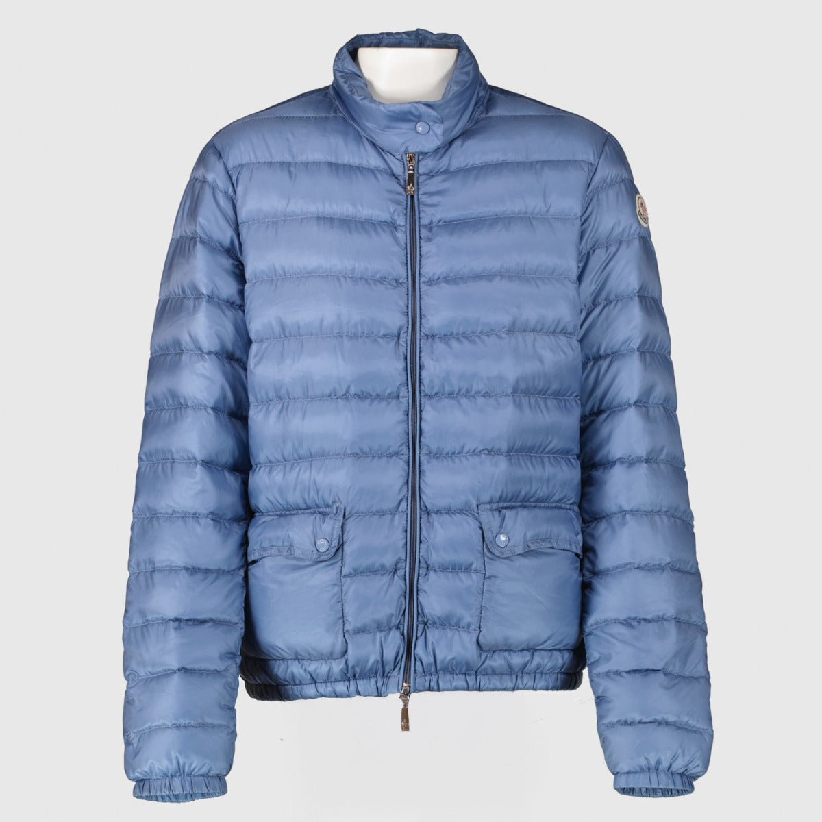Authentic preloved Moncler Blue Jacket - Size 3 on Labellov.com