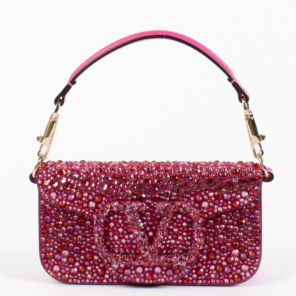 authentic preloved Valentino Garavani Pink Locò Bag on Labellov.com