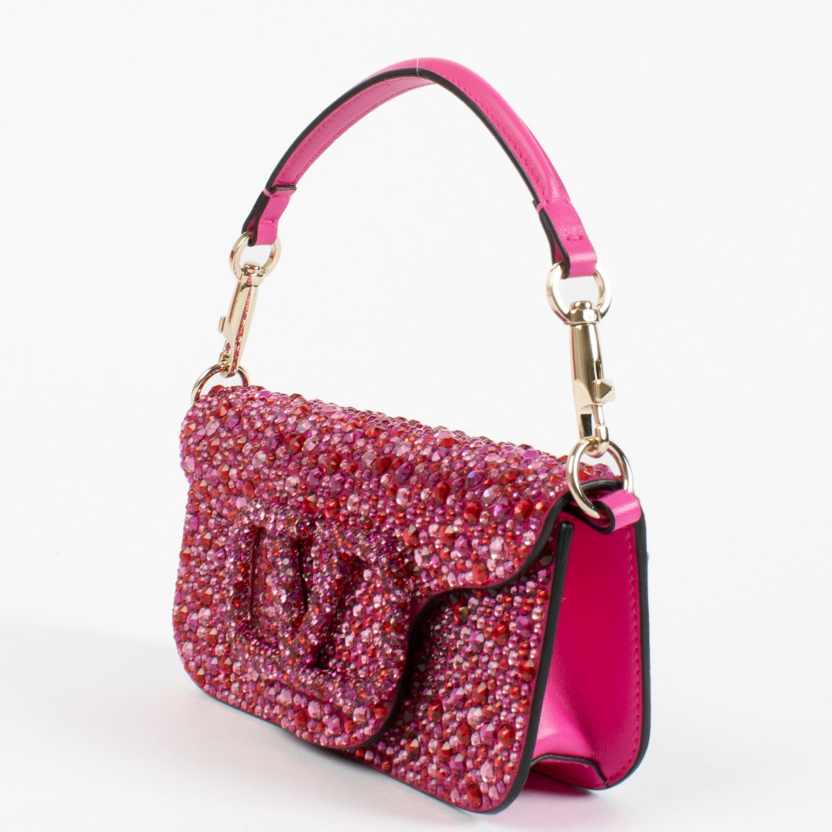 authentic preloved Valentino Garavani Pink Locò Bag on Labellov.com