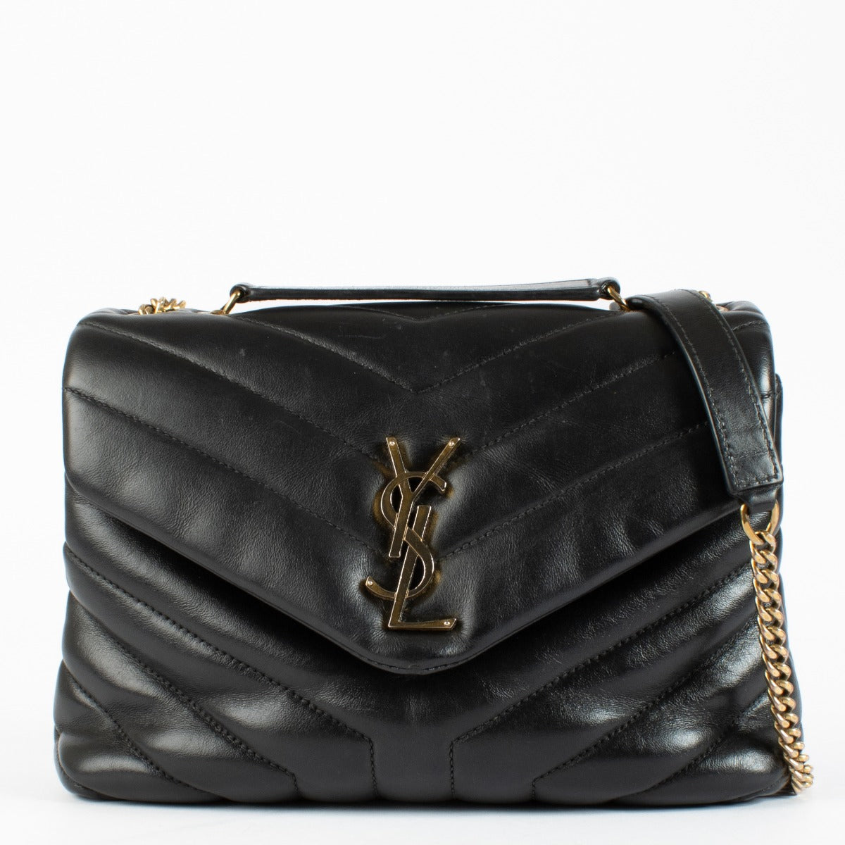 Authentic pre-loved Saint Laurent Black Loulou Small Bag on Labellov.com