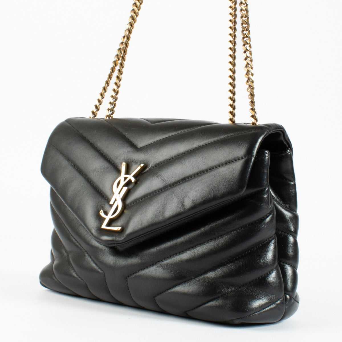 Authentic pre-loved Saint Laurent Black Loulou Small Bag on Labellov.com
