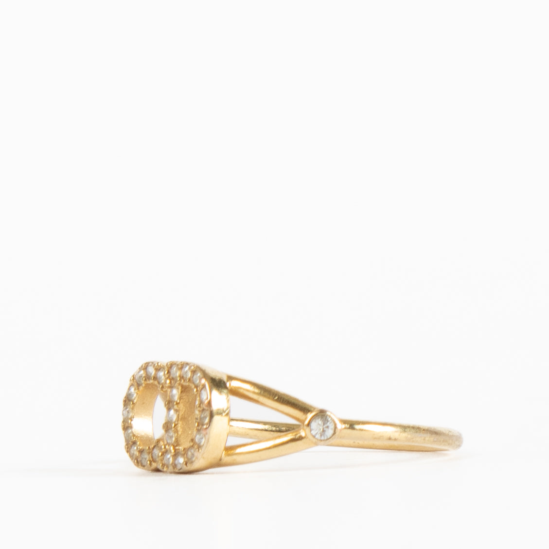 shop 100% authentic second hand Christian Dior Gold Ring - Size 54 on Labellov.com