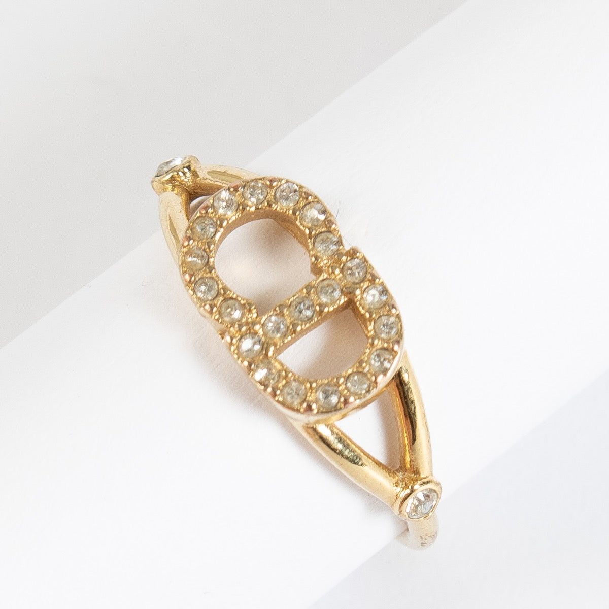 shop 100% authentic second hand Christian Dior Gold Ring - Size 54 on Labellov.com