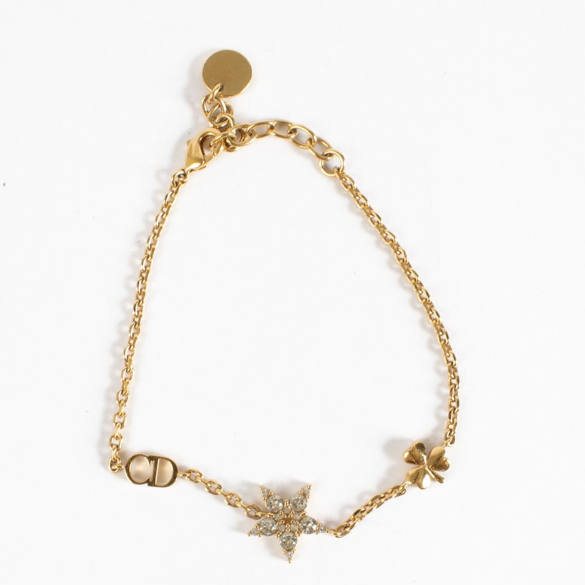 Christian Dior Gold Star Bracelet