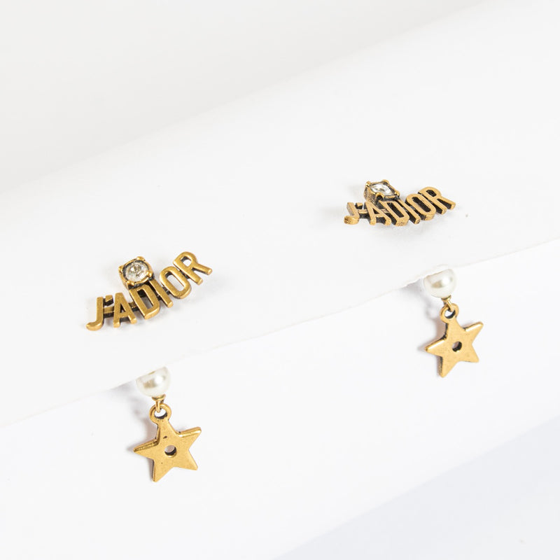 shop 100% authentic second hand Christian Dior J'ADIOR Gold Earrings on Labellov.com