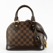 Authentic Preloved Louis Vuitton Damier Ebene Alma BB on Labellov.com