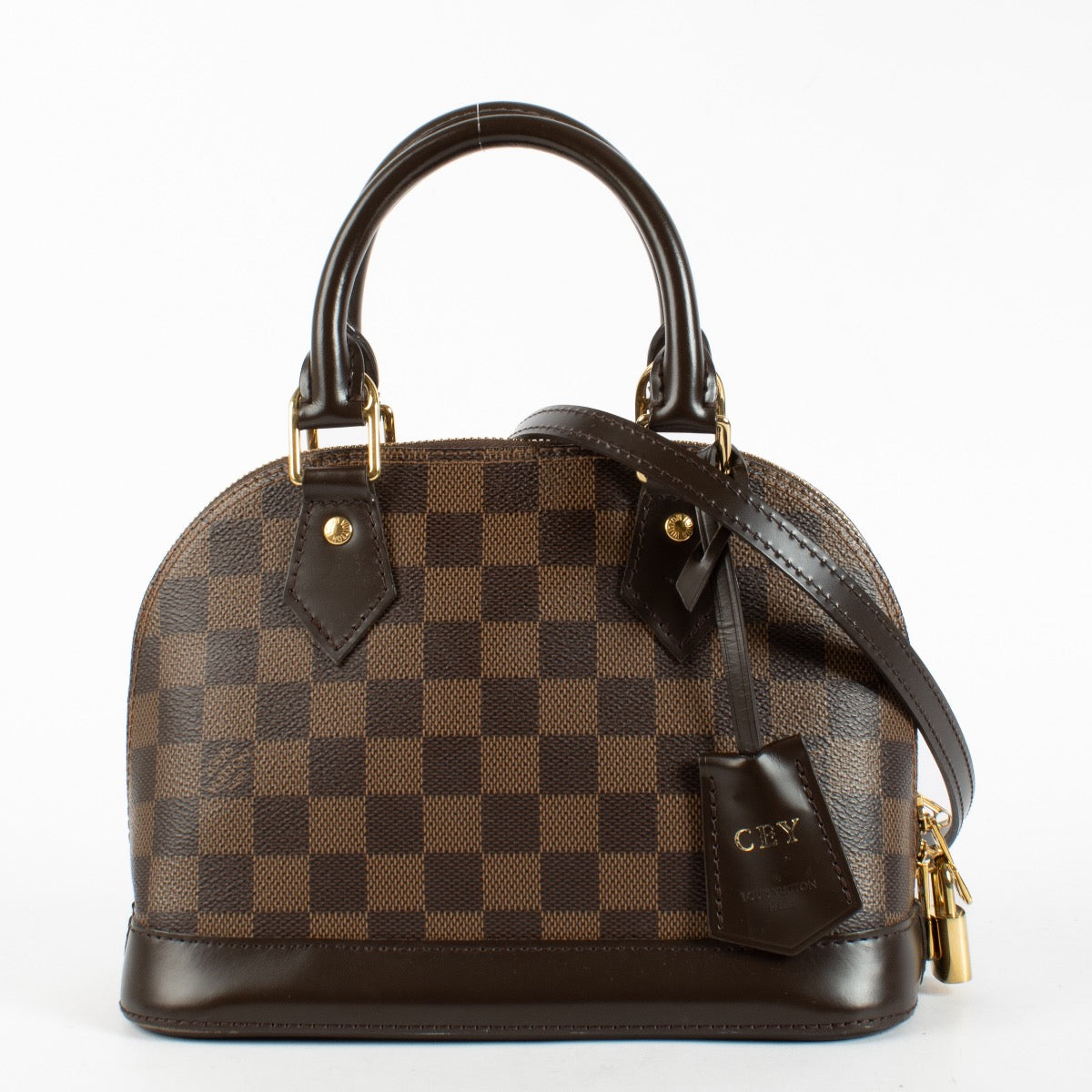 Authentic Preloved Louis Vuitton Damier Ebene Alma BB on Labellov.com