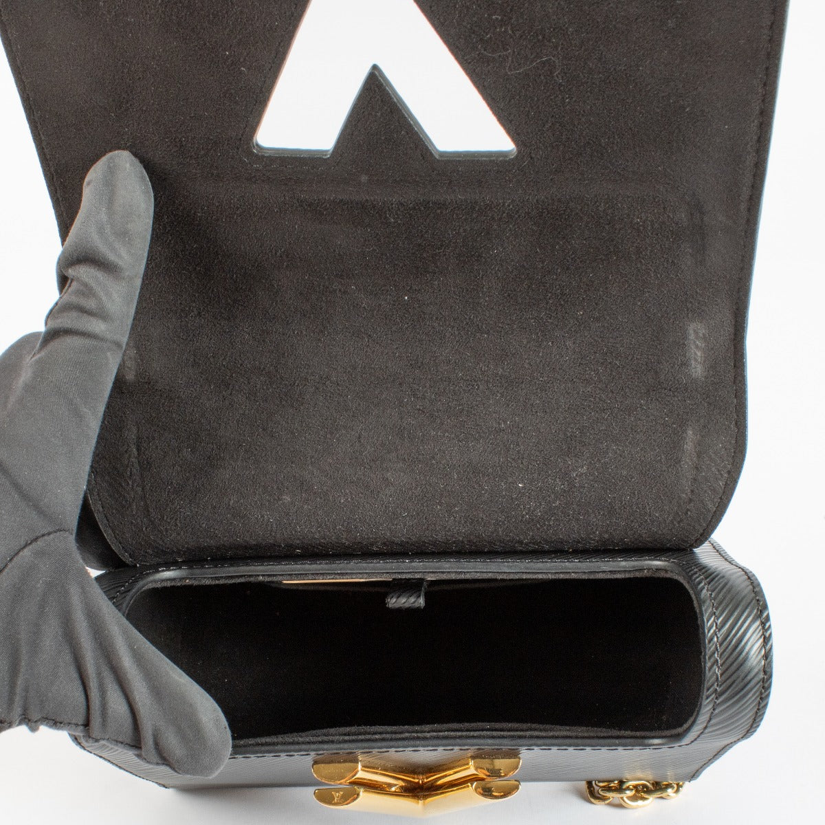 Louis Vuitton Black Epi Leather Twist PM