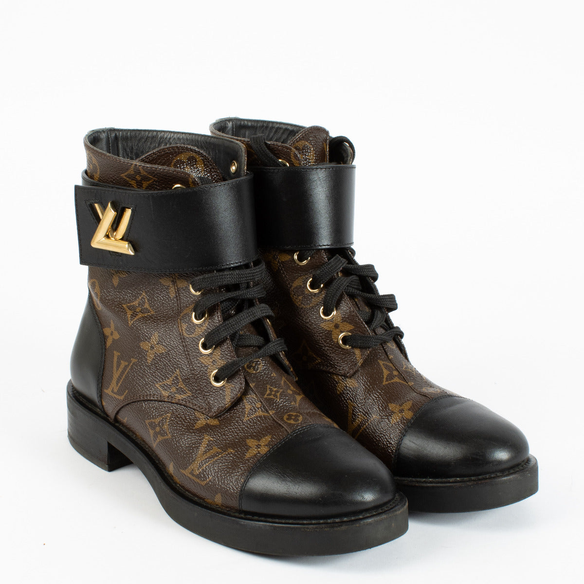 Louis Vuitton Monogram Wonderland Ranger Boots - maat 37.5