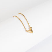shop 100% authentic second hand Louis Vuitton Gold Essential V Necklace on Labellov.com