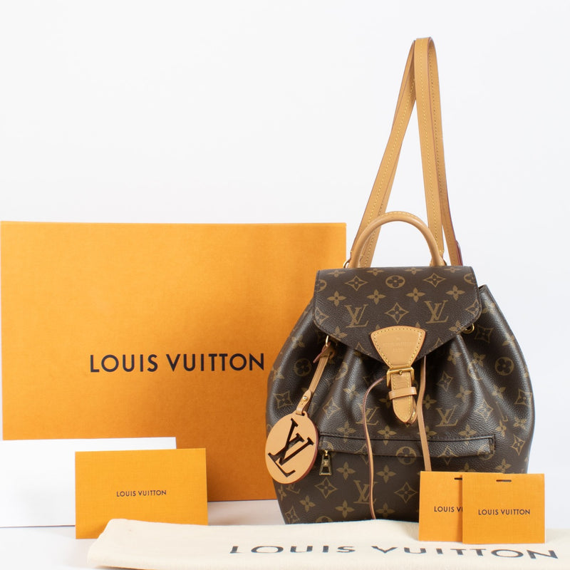 Authentic preloved Louis Vuitton Monogram Montsouris Backpack on Labellov.com