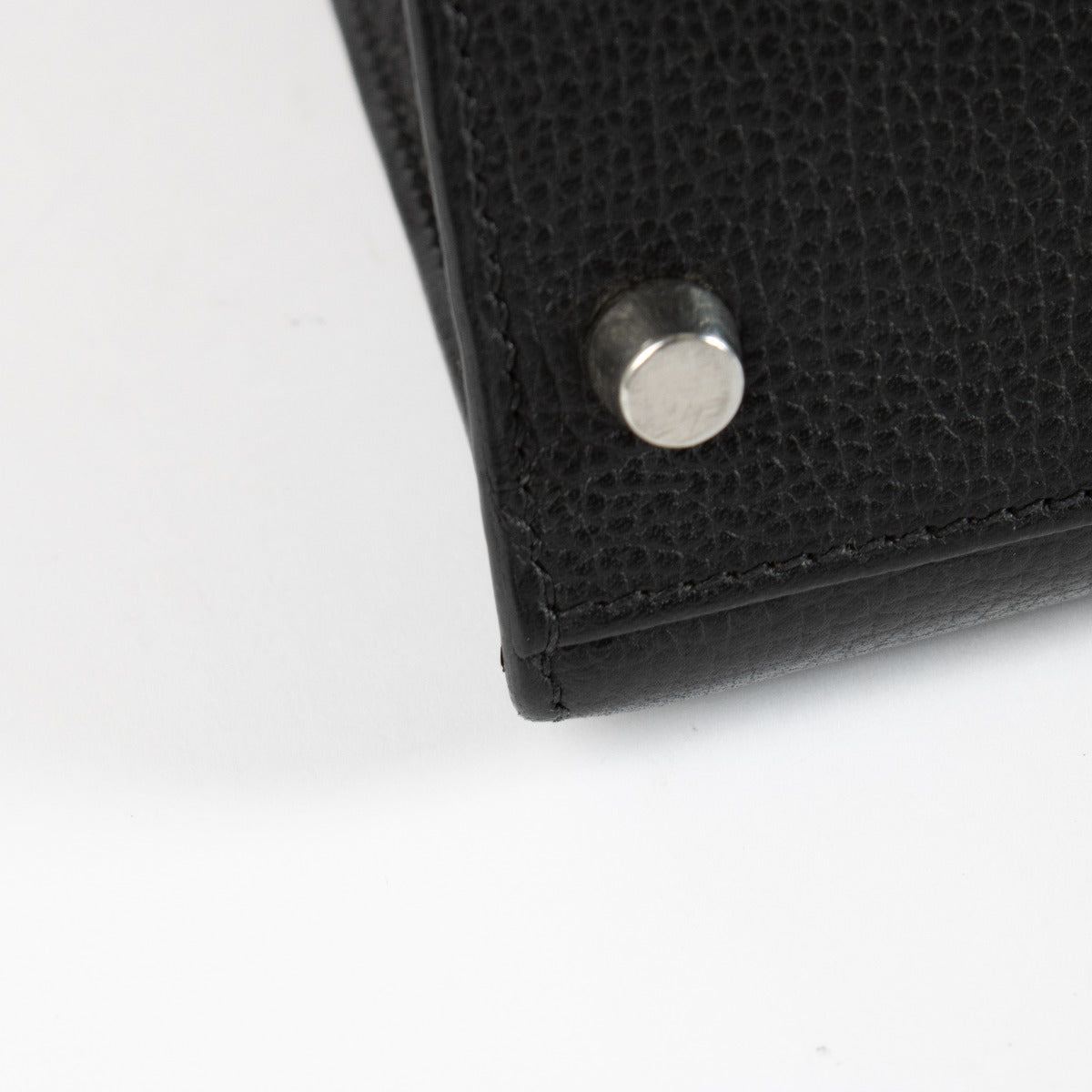 Hermès Kelly 35 Black Ardennes PHW
