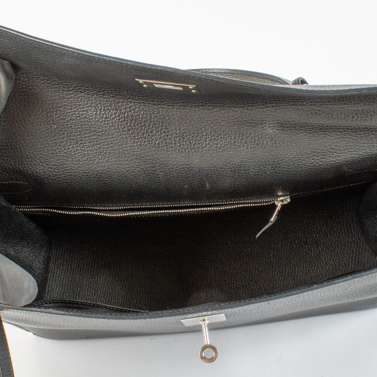 Hermès Kelly 35 Black Ardennes PHW
