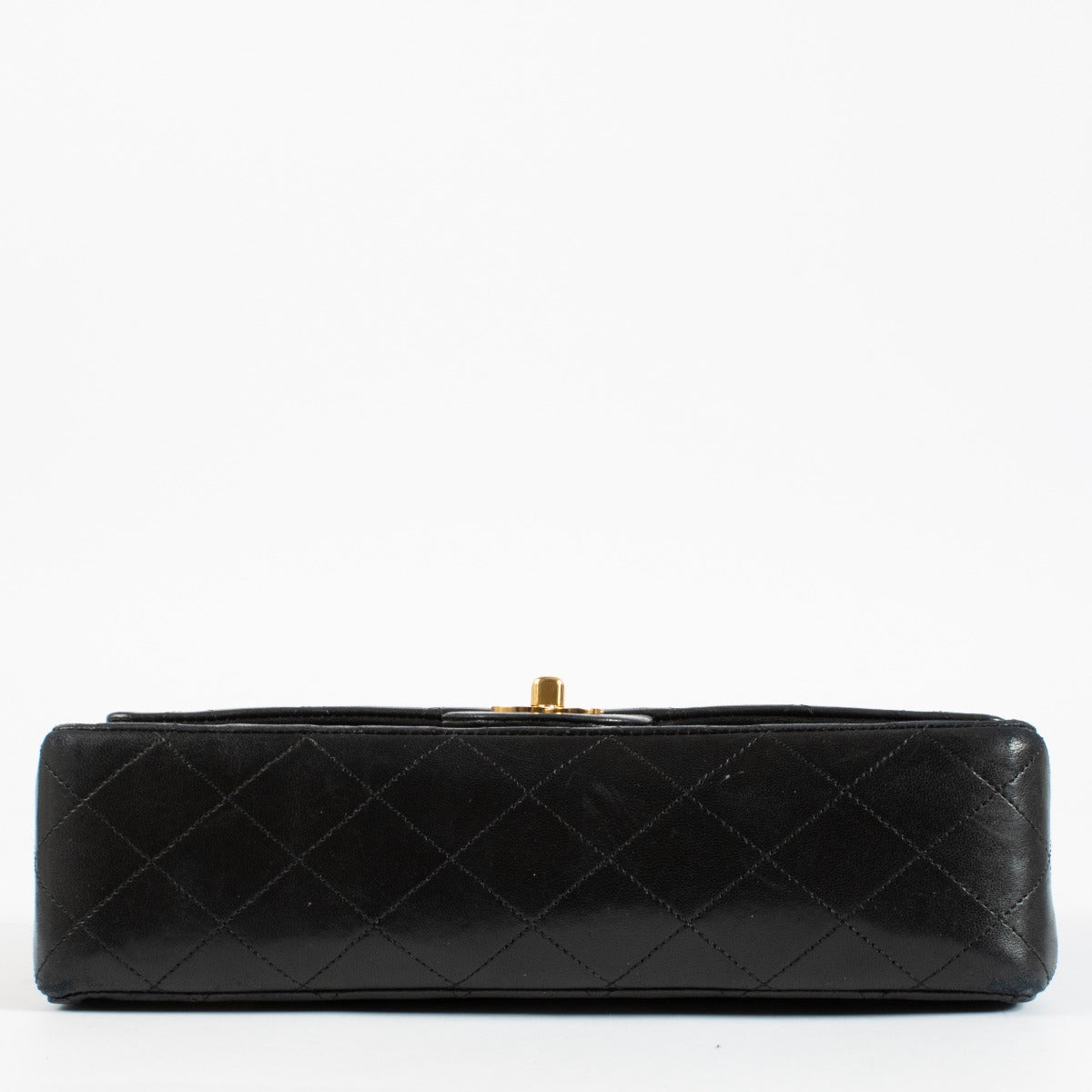 Chanel Black Lambskin Medium Classic Flap Bag