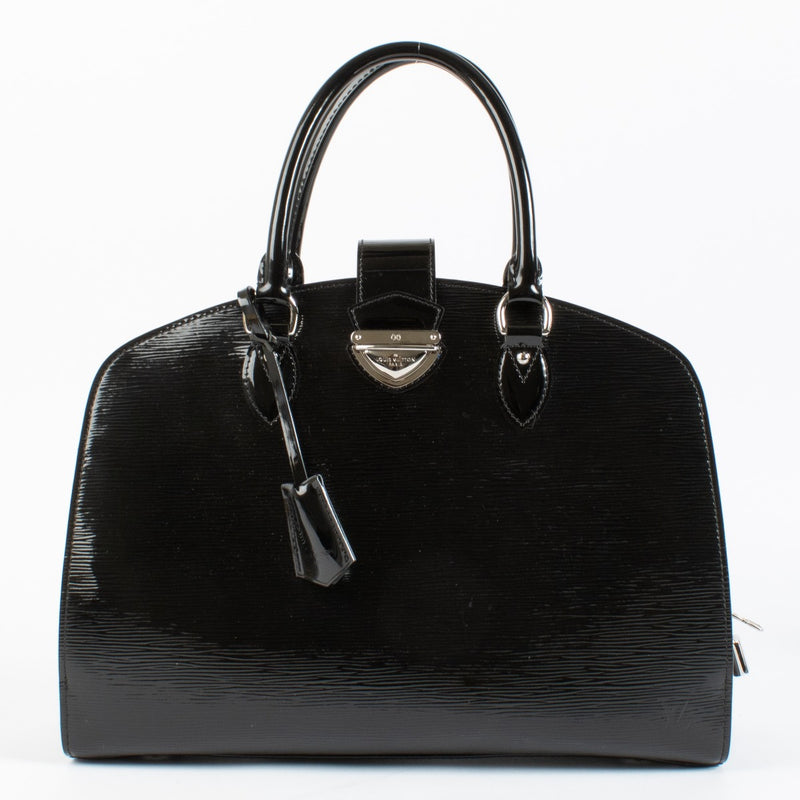 Authentic pre-loved Louis Vuitton Black Electric Epi Leather Pont Neuf GM Bag on Labellov.com