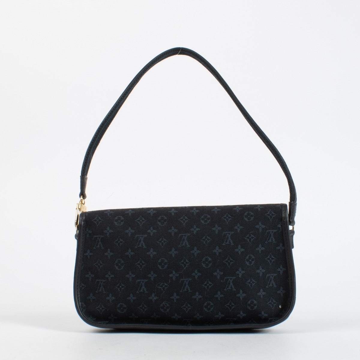 Authentic pre-loved Louis Vuitton Blue Monogram Mini Lin Marjorie Bag on Labellov.com