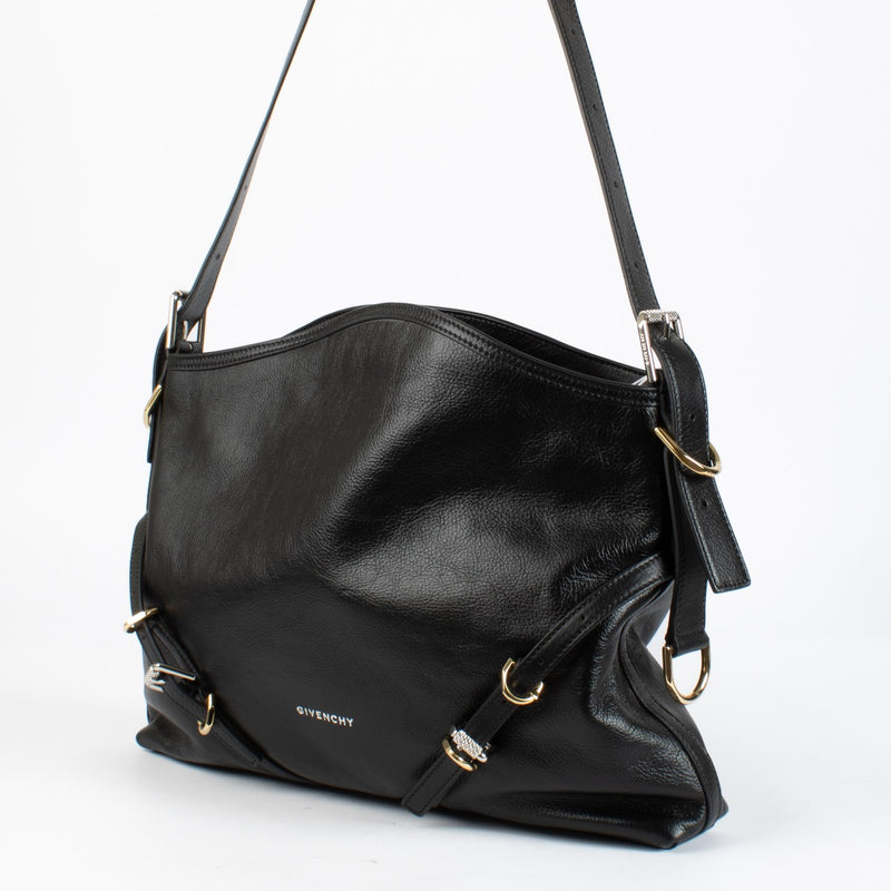 shop 100% authentic second hand Givenchy Black Medium Voyou Bag on Labellov.com