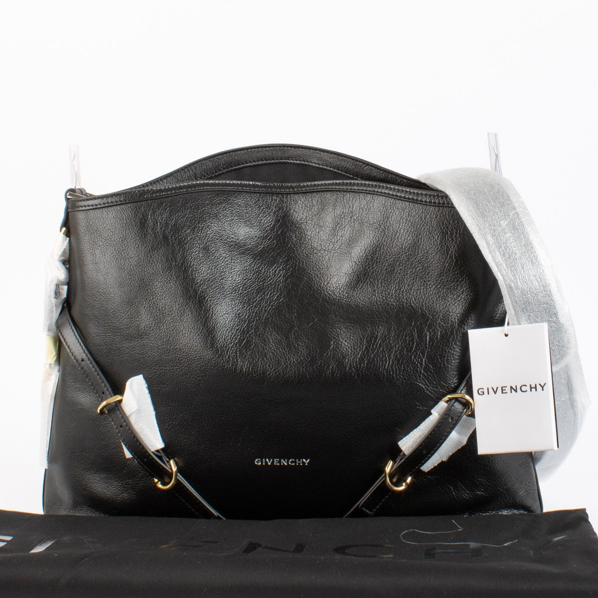 Authentic preloved Givenchy Black Medium Voyou Bag on Labellov.com