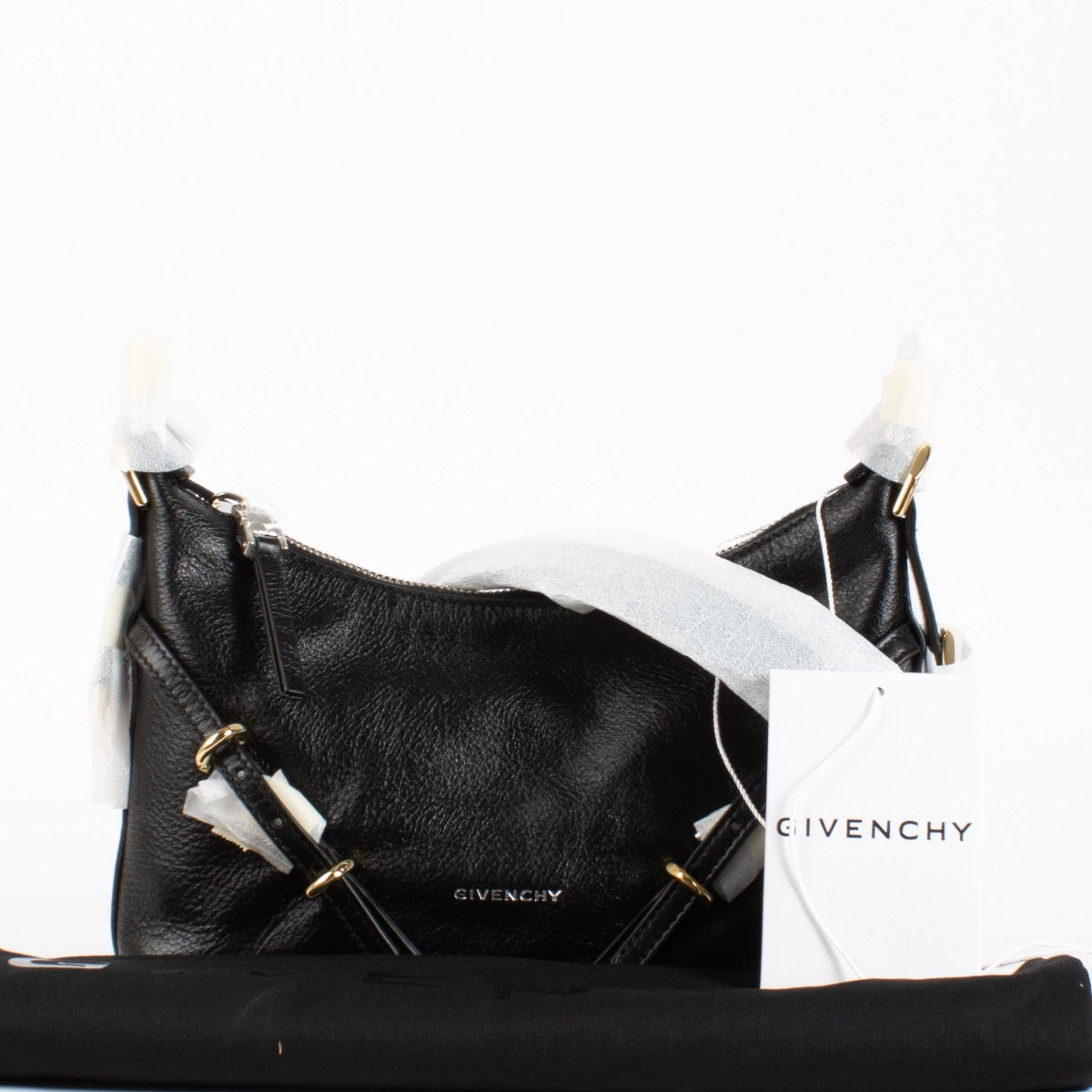 Authentic preloved Givenchy Black Mini Voyou Bag on Labellov.com