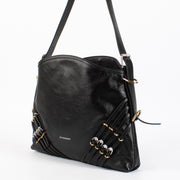 Authentic preloved Givenchy Black Medium Voyou Buckles Bag on Labellov.com