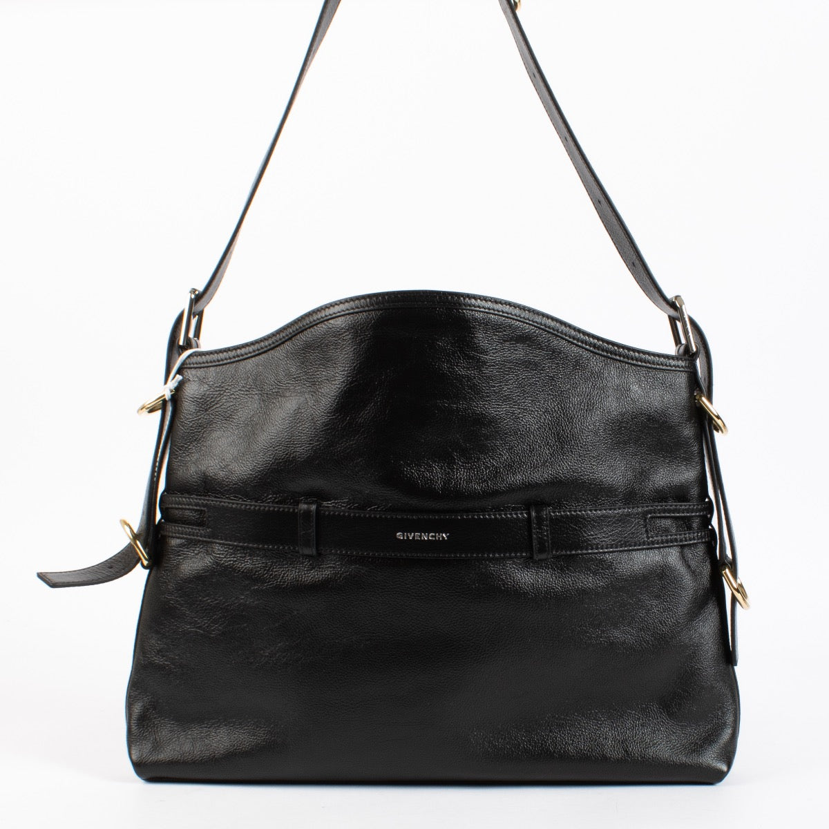 Authentic preloved Givenchy Black Medium Voyou Buckles Bag on Labellov.com