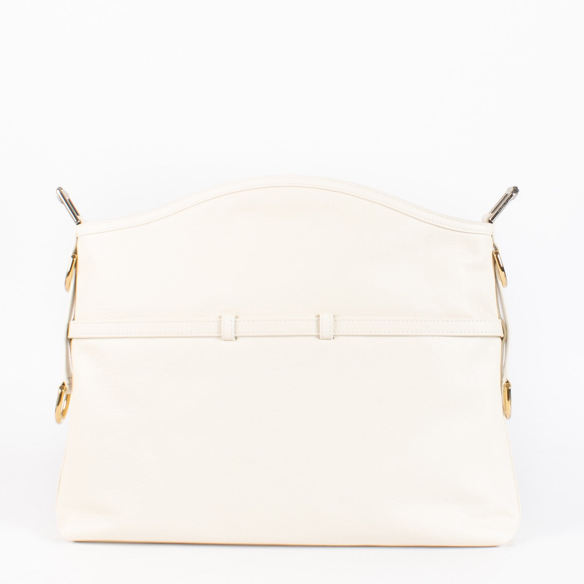 Authentic preloved Givenchy Ivory Medium Voyou Bag on Labellov.com