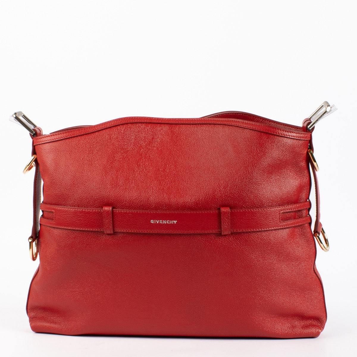 Authentic preloved Givenchy Vermillon Medium Voyou Buckles Bag on Labellov.com