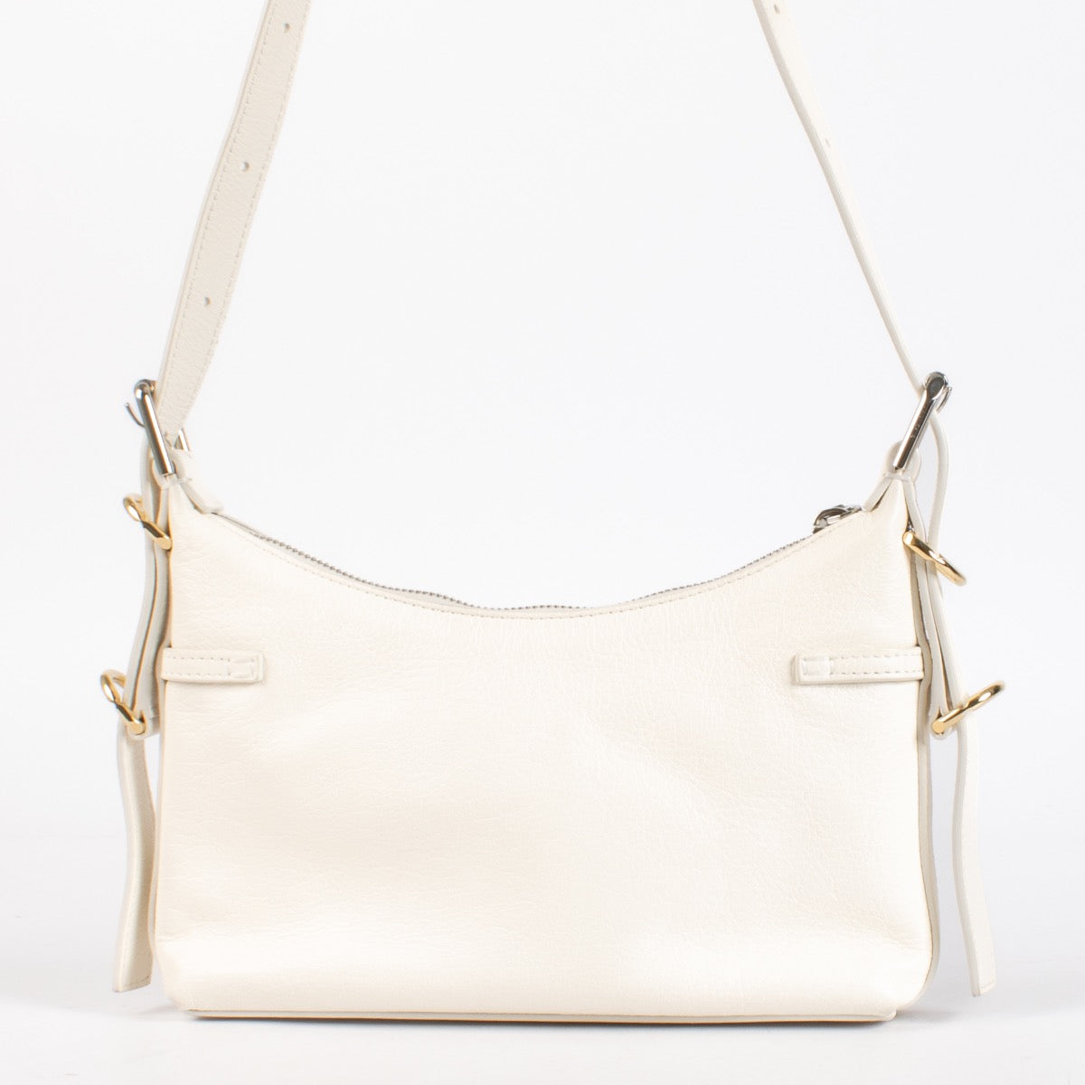 Authentic pre-loved Givenchy Ivory Mini Voyou Bag on Labellov.com