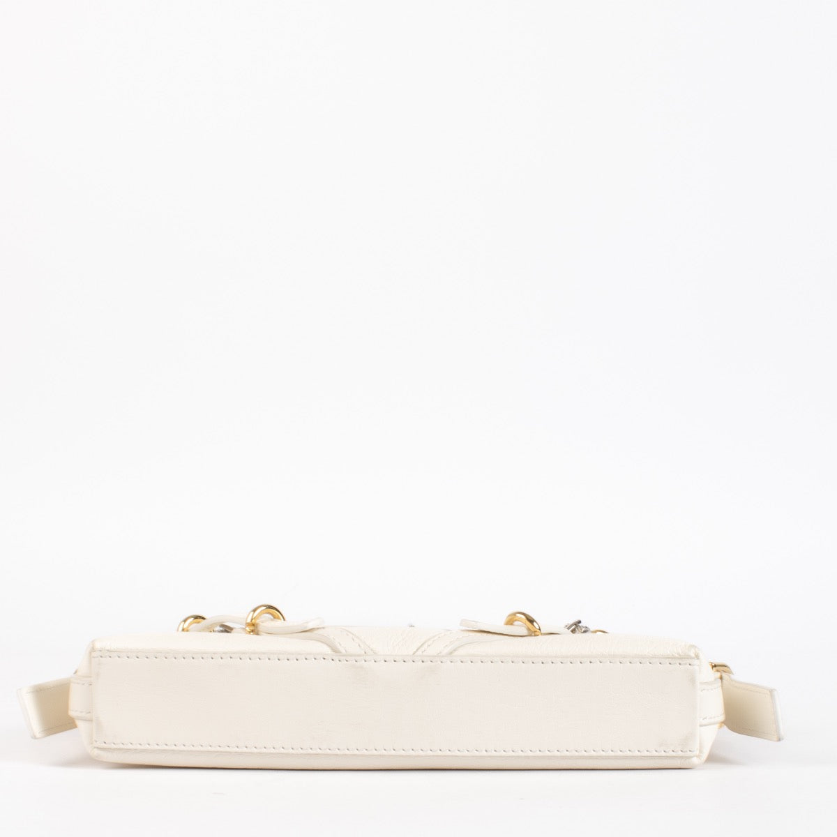 Authentic pre-loved Givenchy Ivory Mini Voyou Bag on Labellov.com