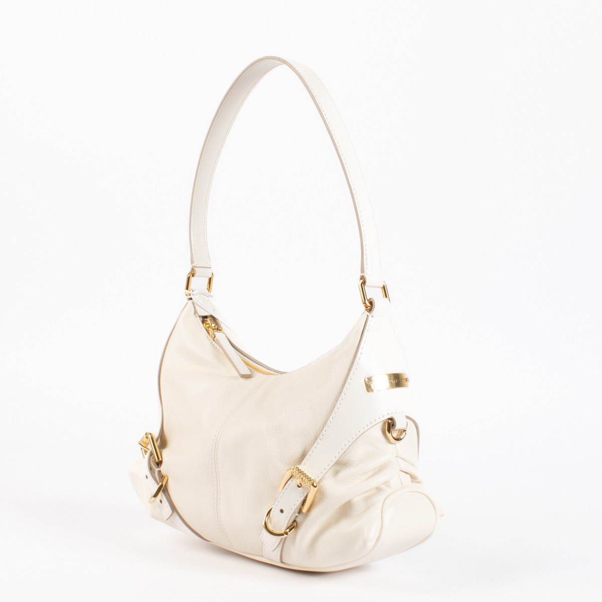 Authentic pre-loved Givenchy Ivory Voyou Harness Small Bag on Labellov.com