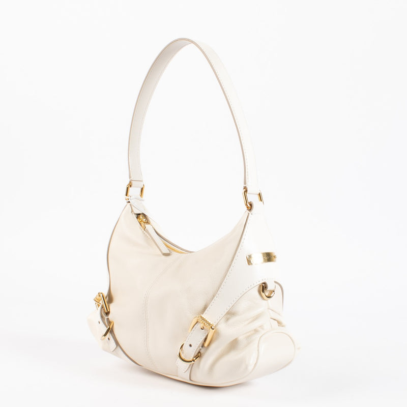 Authentic pre-loved Givenchy Ivory Voyou Harness Small Bag on Labellov.com