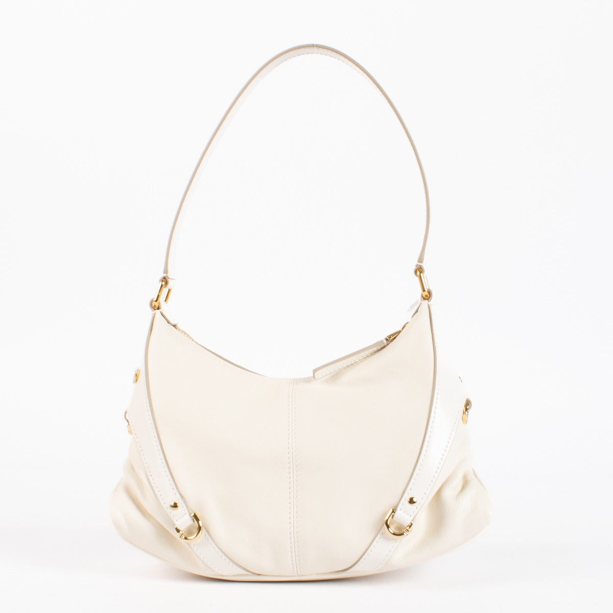 Authentic pre-loved Givenchy Ivory Voyou Harness Small Bag on Labellov.com