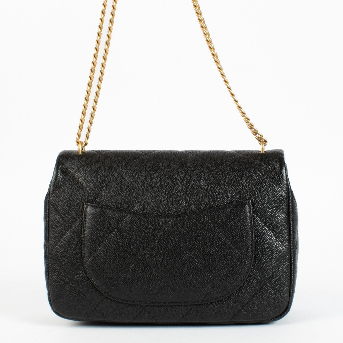 Chanel 23P Black Caviar Sweetheart Crush Medium Flap Bag