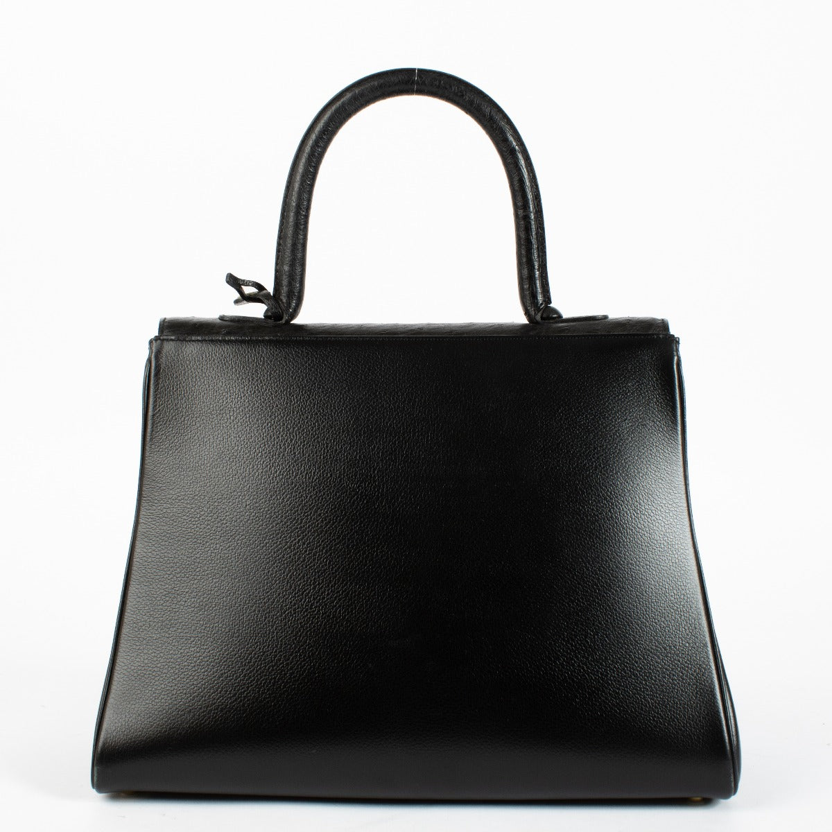 Delvaux Brillant MM en autruche noire
