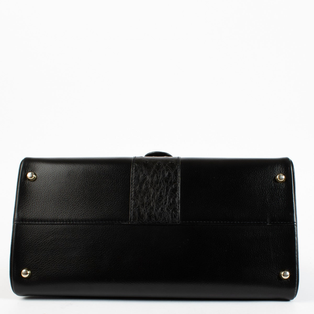 Delvaux Brillant MM en autruche noire