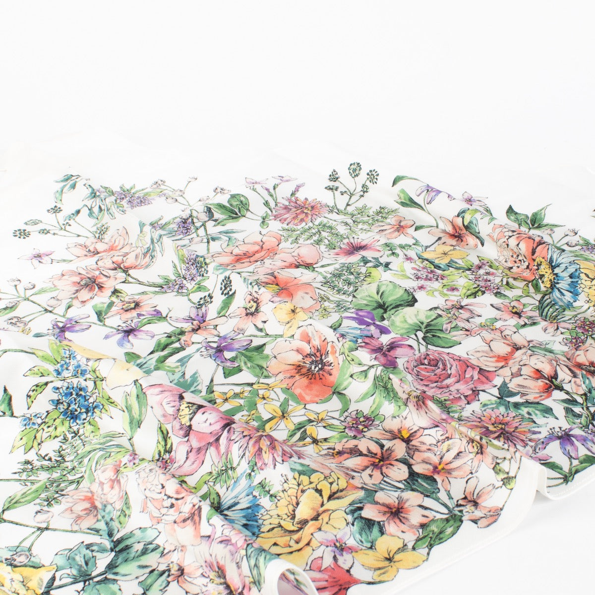 Authentic Second Hand Silky Christian Dior Flower Top – One Size Fits All on Labellov.com