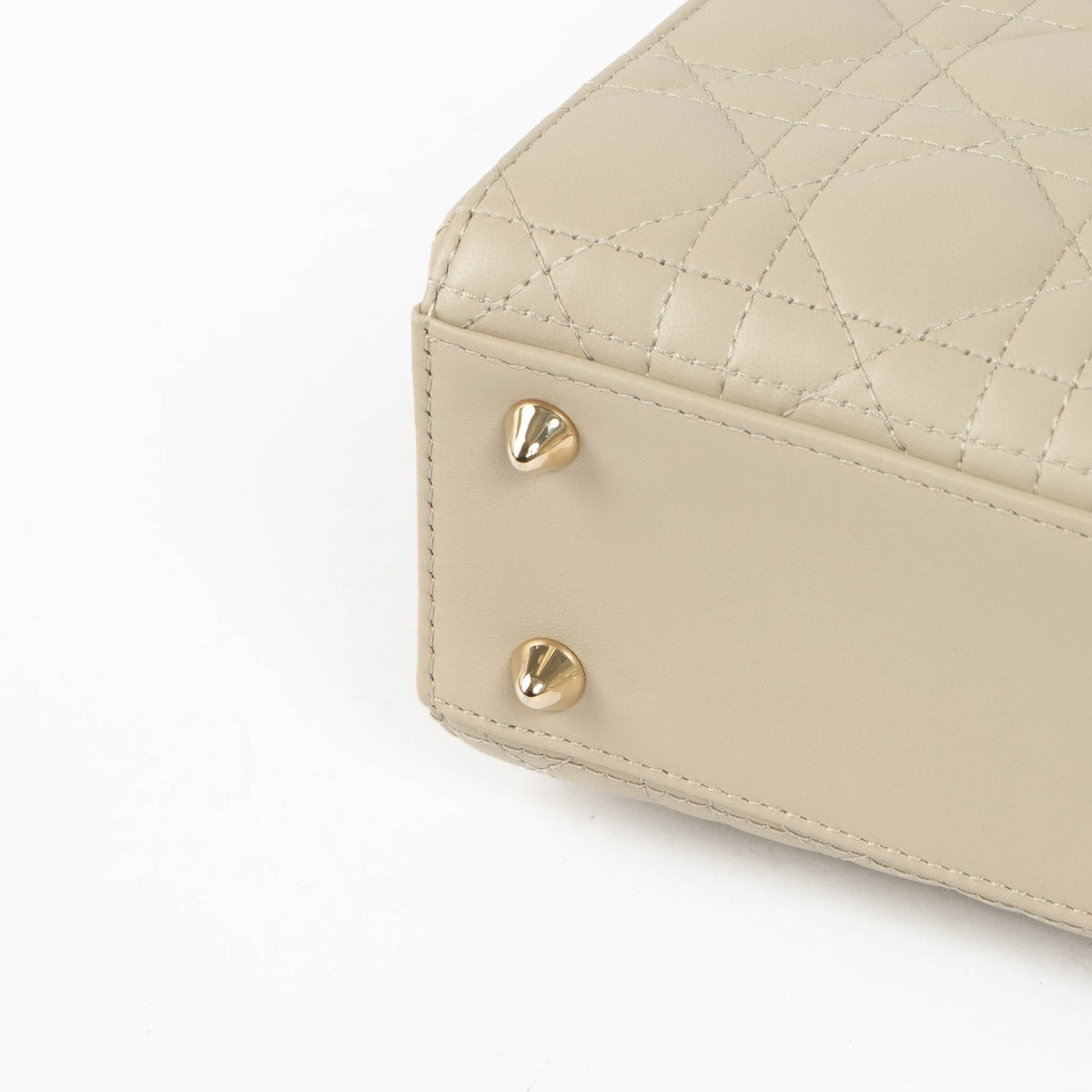 Dior Lady Dior Small My ABCDior sand Cannage leather handbag